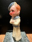 Chalkware Figurine Top Prize From 1920 s-50 s Carnivals  Free Shipping  