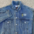 Vintage 1994 Rolling Stones Voodoo Lounge Tour Trucker Denim Jacket Sz Med