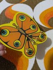 Modern Handmade Counterpoint Omc Japan Vtg Inspired Wooden Butterfly Key Holder