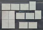 Gold Coast 1952 Elizabeth Ll Sg1153-62 Clean Fresh Lmm   Mm Part Set As Picture 