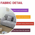 Stretch Plush Thick Sofa Covers 1 2 3 4 Seater Couch Chair Slipcover Protector