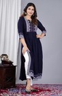 Readymad Rayon Embroidered Kurta kurti For Women s Party Wearfestive Outfit Gift