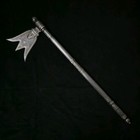 Vintage Large Indo Persian Ottoman Trident Taber Axe 