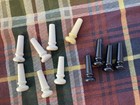 Lot Of Five Vintage 1960s Guitar mandolin tenor End Pins  Strap Buttons