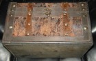 Rustic Vintage Wood Treasure Chest Storage Box Keepsake 11  X 6  X 7   Fr4