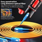30 50km Vfl Fiber Optic Tester Rechargeable With Fc Male To Lc Female Adapter