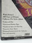 Walt Disney 100 Years Of Dreams Collector Pin Series Album Sealed Binder