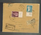 1939 Warsaw Poland Cover To Brno Czechoslovakia Souvenir Sheet   333