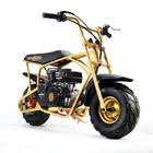 Oryxearth Mini Bike 99cc 4-stroke Gas-powered Golden Automatic Transmission