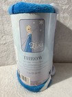 Disney Frozen Elsa Throw Blanket 46x60 Super Soft Blue  Girl