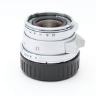 Voigtlander Color-skopar Vintage 21mm F 3 5 Asph  Ii Vm Silver  3 -near Mint-