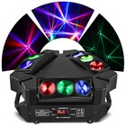 9led Rgb Moving Head Dmx512 Spider Stage Lighting Home Party Dj Disco Lamp 135w