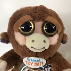 Feisty Pets Plush Bear 2017 William Mark Squeeze Back Of Head To See His Teeth