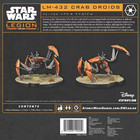 Star Wars  Legion Lm-432 Crab Droid Unit Expansion - Tabletop Miniatures Game  S