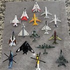 Vintage Matchbox Airplane Aircraft Lot Of 16 Military Metal 70s - 2000s