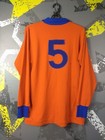 Club Sports Vintage Jersey Long Sleeve Football Soccer Shirt Men Size S m Ig93