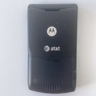 Motorola Razr Vga 4x Zoom Flip Cell Phone   At t On Cover  Br50 Battery 