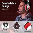 35mm Gaming Headset With Mic Stereo Surround Sound For Ps5 Ps4 Pc Xbox One Usa