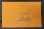 Quincy Jones Autographed Signed Index Card Signature Music Composer Legend Proof