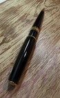 Waterman France - Vintage Black And Gold Twist Ballpoint Pen - No Box
