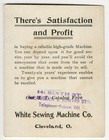 San Francisco White Sewing Machine 1880 s Victorian Trade Card Bird Snow