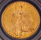 1928  20 Gold Saint Gaudens Double Eagle Pcgs Ms65 - Pq