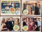 1958 Lobby Cards  1-8   the Whole Truth  - Stewart Granger  Donna Reed