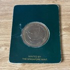1986 Pope John Paul Ii Singapore Visit 20 Nov 1986 Medal Coin  sc33m3 