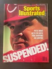 Vintage Sports Illustrated Covers Late 1980s Featuring Pete Rose  Deion Sanders 