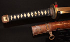 Wwii Ija Japanese Army Gunto Wakizashi  Hishu Dewanokami Yukihiro                       Signed