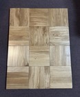  12  4-finger Solid Oak Mcm Parquet  9 x9 x3 4  New Condition  Natural