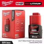 2 Pack New Milwaukee M12 3 0 Ah X2 Batteries 2-pack Red Lithium  5-7days Delivry