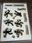 Stampin Up Cling Mount Stamp Set   Simply Sports