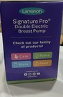 Lansinoh Signature Pro Double Electric Breast Pump - White purple
