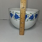 Vintage Mid Century Kaj Franck Tulip Enamel Bowl Finel Arabia Finland