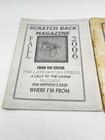 Scratch Back Magazine 2006 Spring   Fall Pit Bull Apbt Dog History Rare Lot Of 2