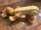 Vintage 70s Hasbro Digger The Hound Dog Pull Toy W Hat Guc