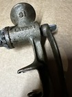 Vintage Landers  31 Meat Grinder With Handle And Wooden Knob