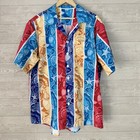 Rare Cast Member Hawaiian Shirt Disney Hidden Mickey Walt Disney Bust 51    Cruise