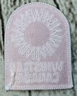 Whistler Canada Patch Red White Embroidered Circle Sunburst Travel Souvenir