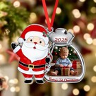Baby        s First Christmas Photo Frame Ornament 2025 For Boy Girl  Personalized Fi