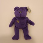 Mark Mcgwire  25 1998 Purple Salvino Bammers Beanie Bear  b 