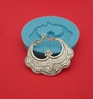 Silicone Mold Oak Leaf Pendant Jewelry Making Resin Polymer Clay  