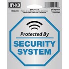 Hy-ko 4x4 In  Self Adhesive Security System Sign Hsv-201 Hy-ko Hsv-201