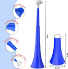 Collapsible Stadium Horn 24 Inch Vuvuzela Plastic Trumpet Horn Blow Horn Noisema