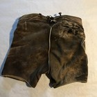 Vintage Deerskin Short Trousers