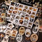 Cute Pet Puppy Uv-dtf Crystal Cold Rub On Transfers Stickers For Glass Metal