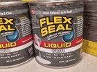 Lot Of 2 - 32oz Quart Qt Flex Seal Liquid White Rubber Sealant Coating White