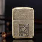 1941 Bronze Tank Legion Skeleton Us Army Zippo Lighter Us Shipping