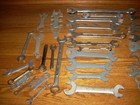 Vintage Mixed Lot Of 34 Wrenches Etc 